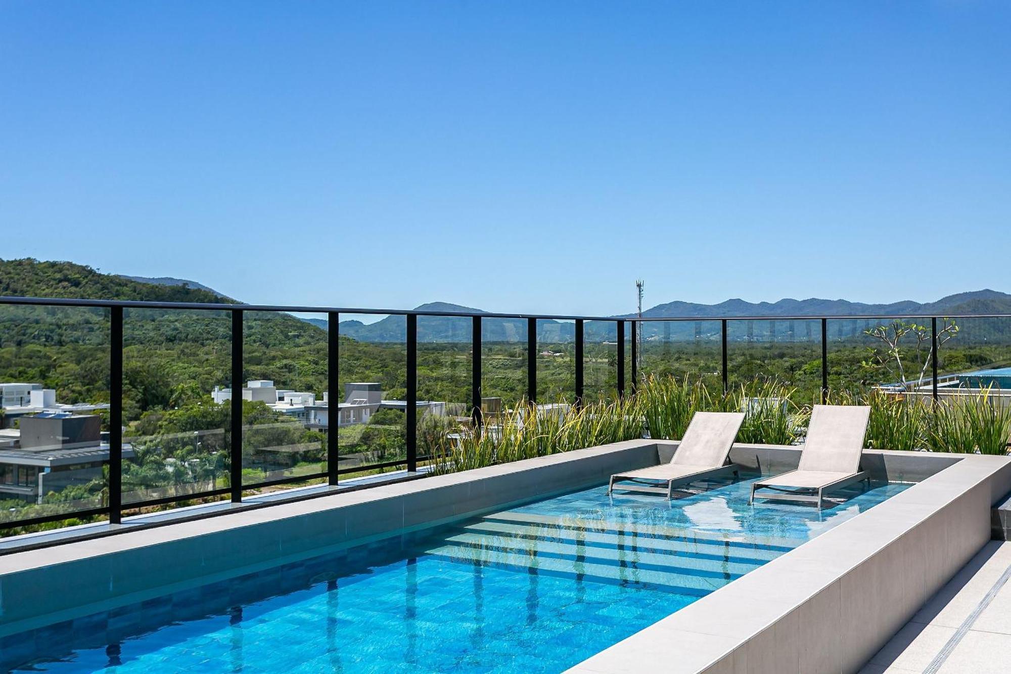 Wi-Fi 300Mb | Rooftop Com Piscina Em Jurere #Ja15 Florianópolis Exteriör bild