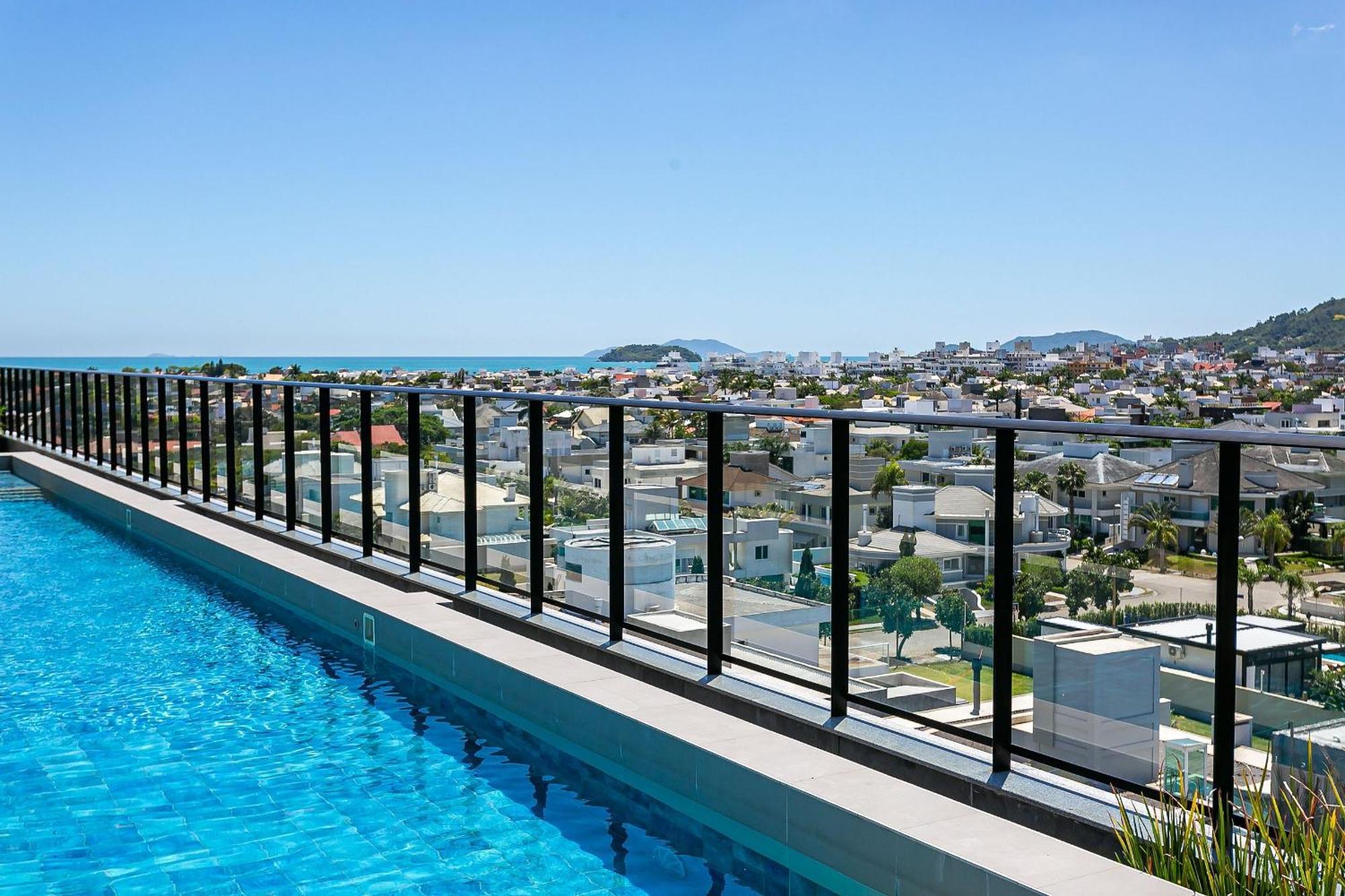 Wi-Fi 300Mb | Rooftop Com Piscina Em Jurere #Ja15 Florianópolis Exteriör bild