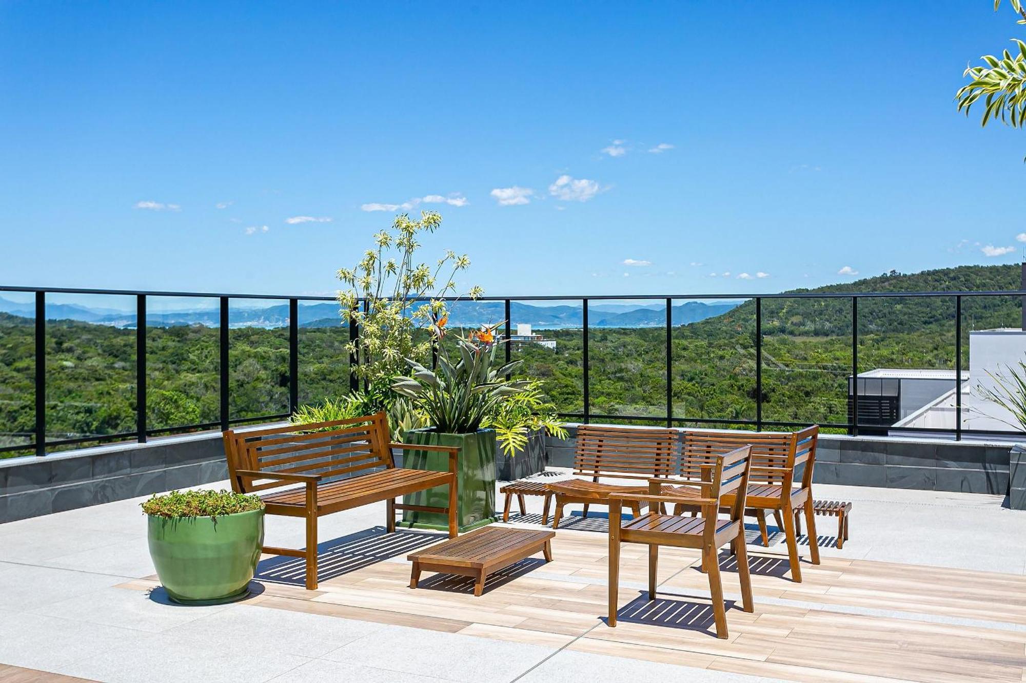 Wi-Fi 300Mb | Rooftop Com Piscina Em Jurere #Ja15 Florianópolis Exteriör bild